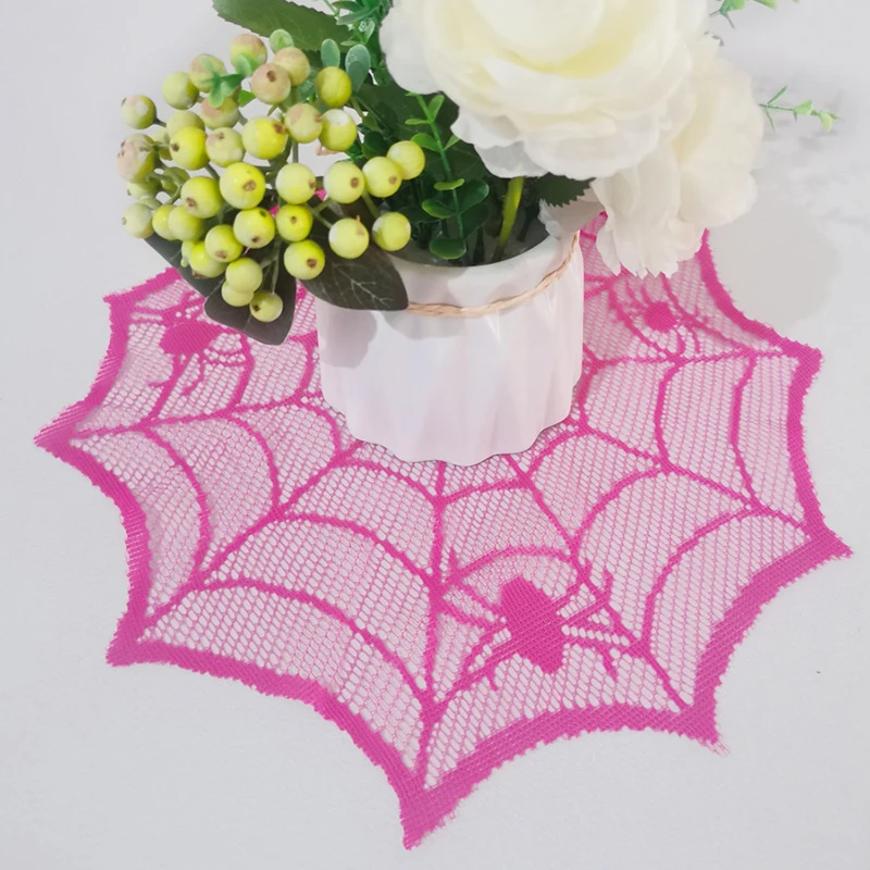Черная искусственная ткань на Хэллоуин 2024 для домашнего декора кухонный декор