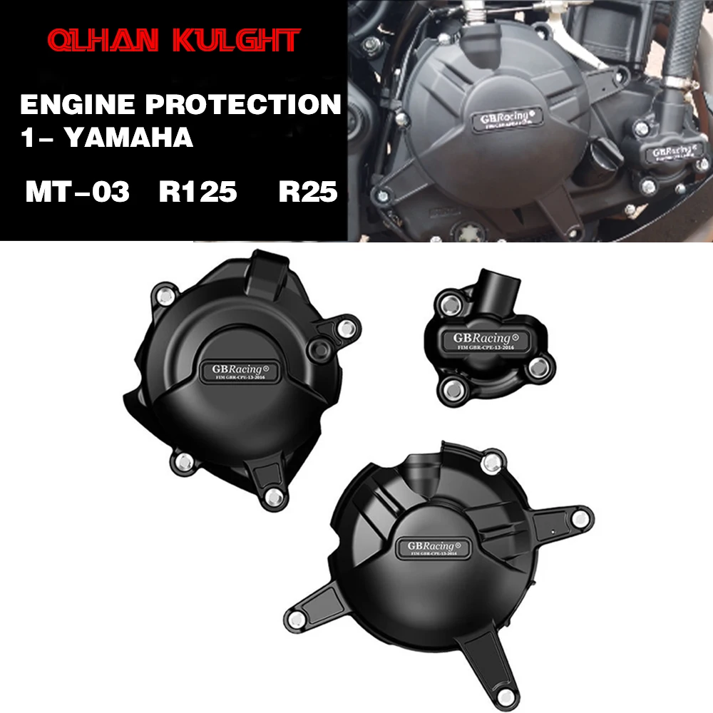 Motorcycle Accessories Engine Cover Set Case For GBracing For Yamaha MT-03 MT03 2016-2021 R3 2015-2021