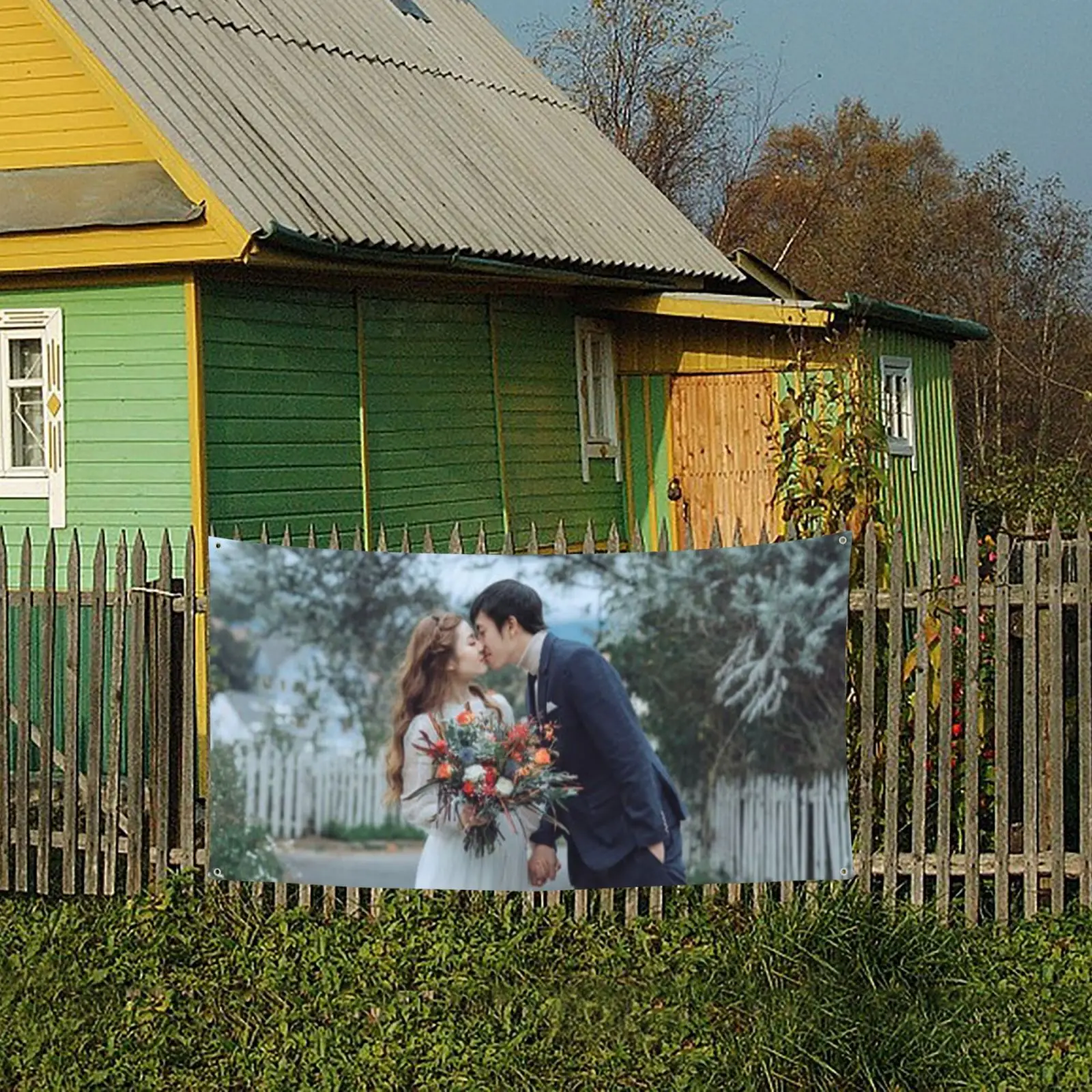 

Custom Wedding Banner Personalized Your Picture Wedding Decoration Wedding Gift