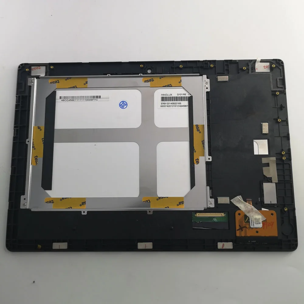 

10.1" For Lenovo IdeaTab S6000 S6000-H S6000-F Tablet PC LCD Display and Touch Screen Digitizer Assembly Frame used parts
