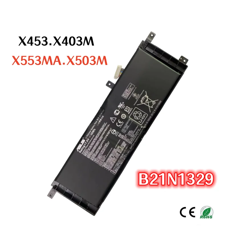 

100% Original 4040mAh For ASUS X403M X453 X503M X503S X553MA P553 F453 F553 D553M B21N1329 laptop battery