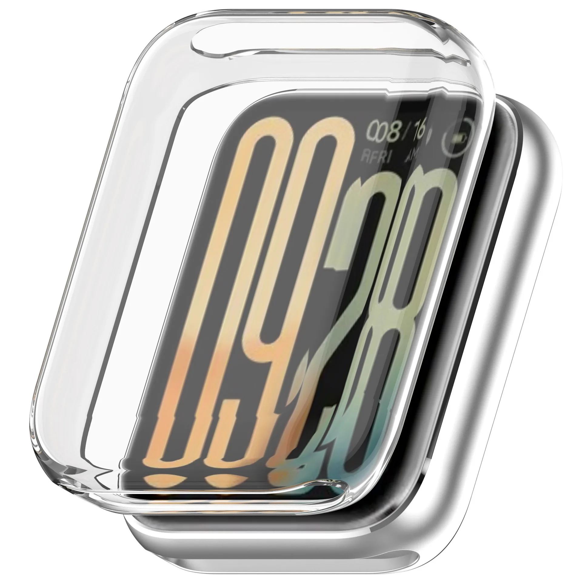 Фото Чехол из ТПУ для смарт-часов Xiaomi Mi Band 10 Pro, защитный чехол для Mi Band 9 Pro 10 Pro, защита экрана, бампер, аксессуары, накладка №2