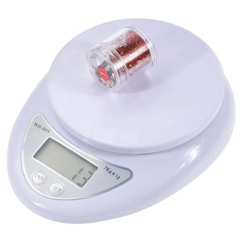 HOT 5kg/1g 1kg/0.1g Portable Digital Scale LED Electronic Scales Postal Food Measuring Weight Kitchen LED Electronic Scales images - 6