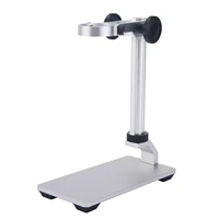 support universal adjustable microscope holder magnifier stand bracket aluminum alloy desktop endoscope digital 1 18 to 1 3inch