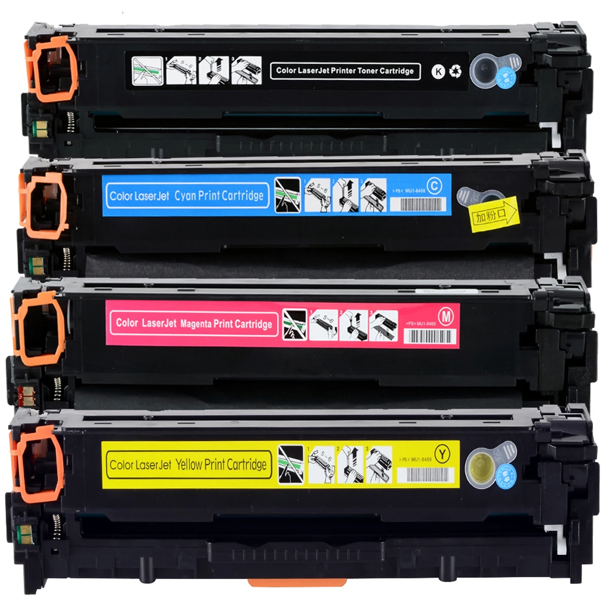 

1PCS Compatible Color Toner Cartridge CF400A CF401A CF402A F403A for HP M252n hp252 M277n M277dw M252dw hp201A