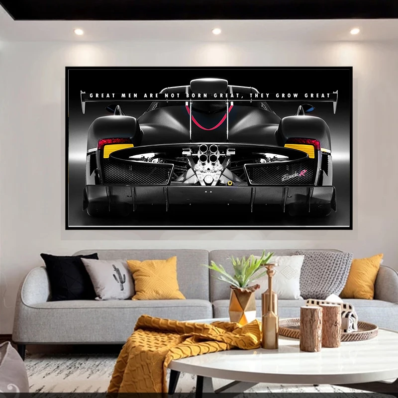 

Black F1 Racing Posters Room Decor Decorations for Home Aesthetic Room Decor Wall Art Decor Home Decor