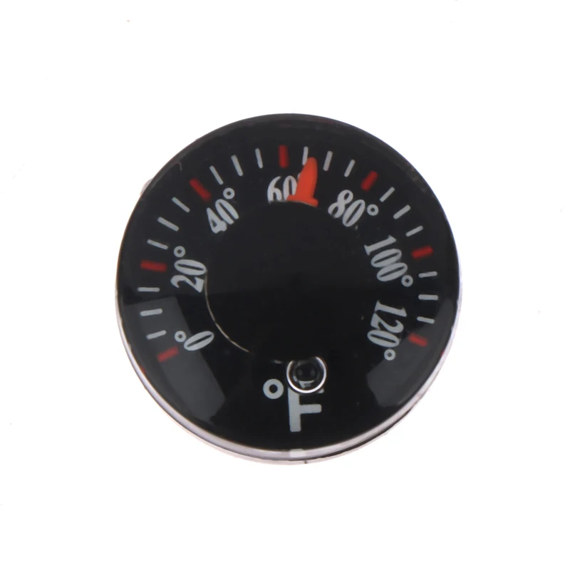 

1Pc Mini Round Diameter 20mm Outdoor Waterproof Plastic Circular Car Thermometer pointer Degrees Celsius Thermometer