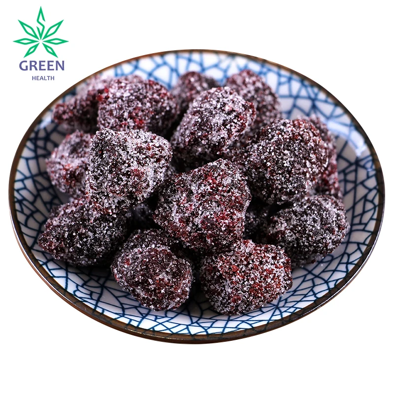 

Chinese Snacks Rock Candy Dried Red Bayberry