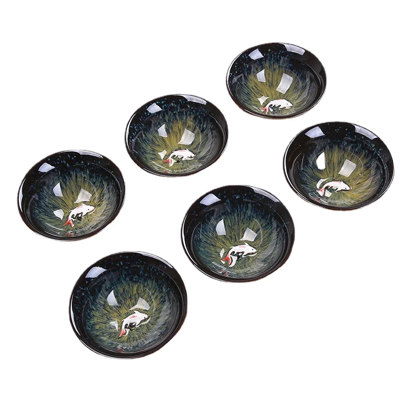 

Женский набор чайных чашек, домашняя керамическая кружка для чая с ленивым камнем, полноразмерная чашка Jianzhan для замены чая в печи