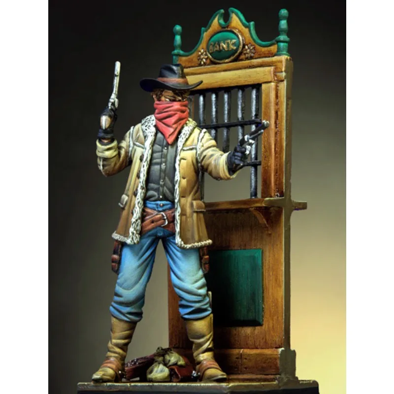 Western Cowboy Toy Model (requires Assembly) (unpainted)
