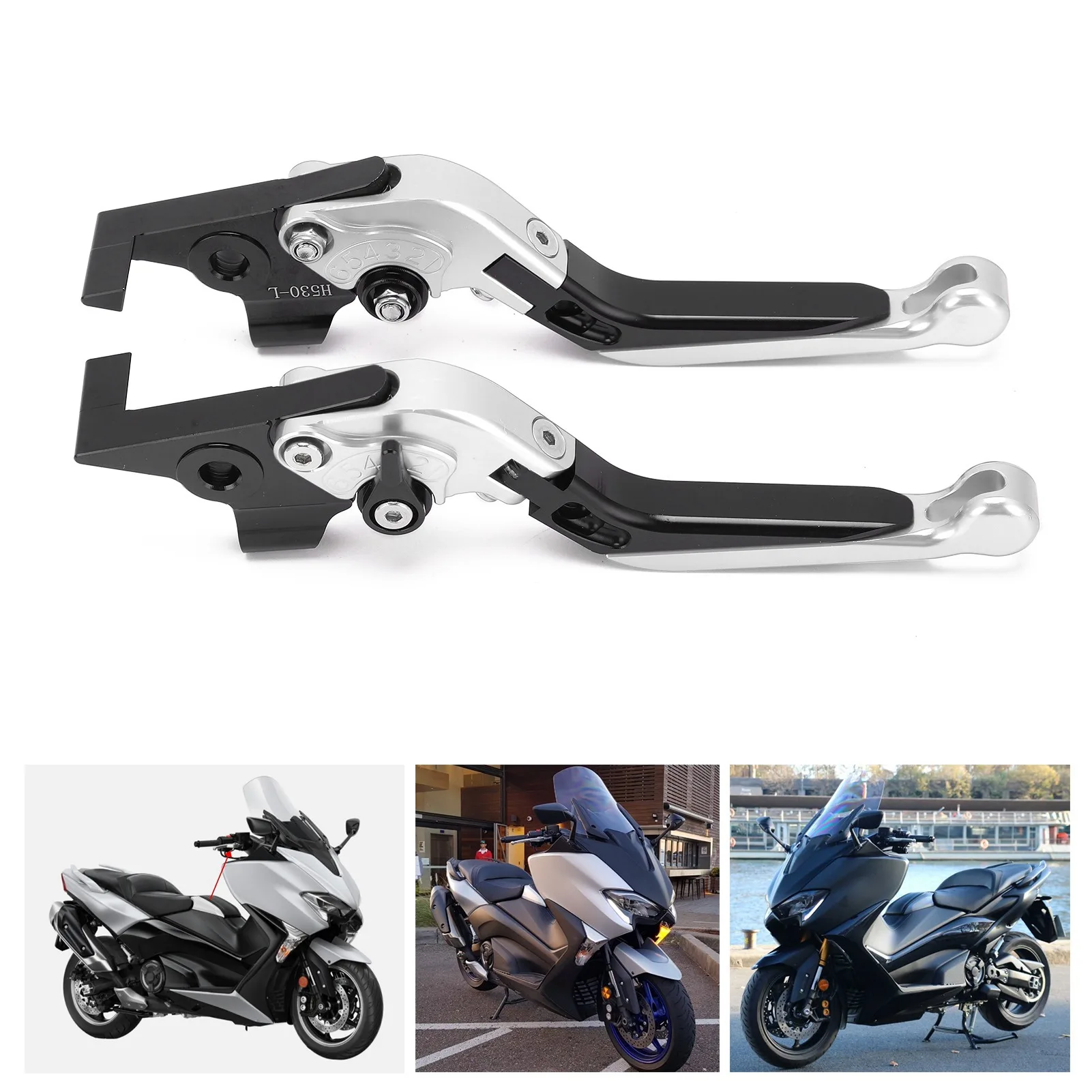 Регулируемый рычаг тормозной муфты мотоцикла с ЧПУ Замена алюминиевого сплава