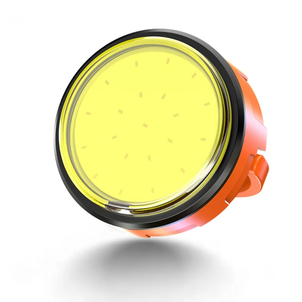 Мини-фонарик оранжевый ABS+акрил USB rechargeable