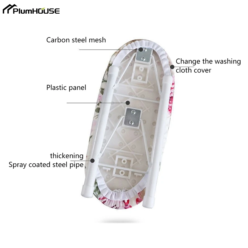 Металлическая Портативная Складная гладильная доска прочная и легкая в