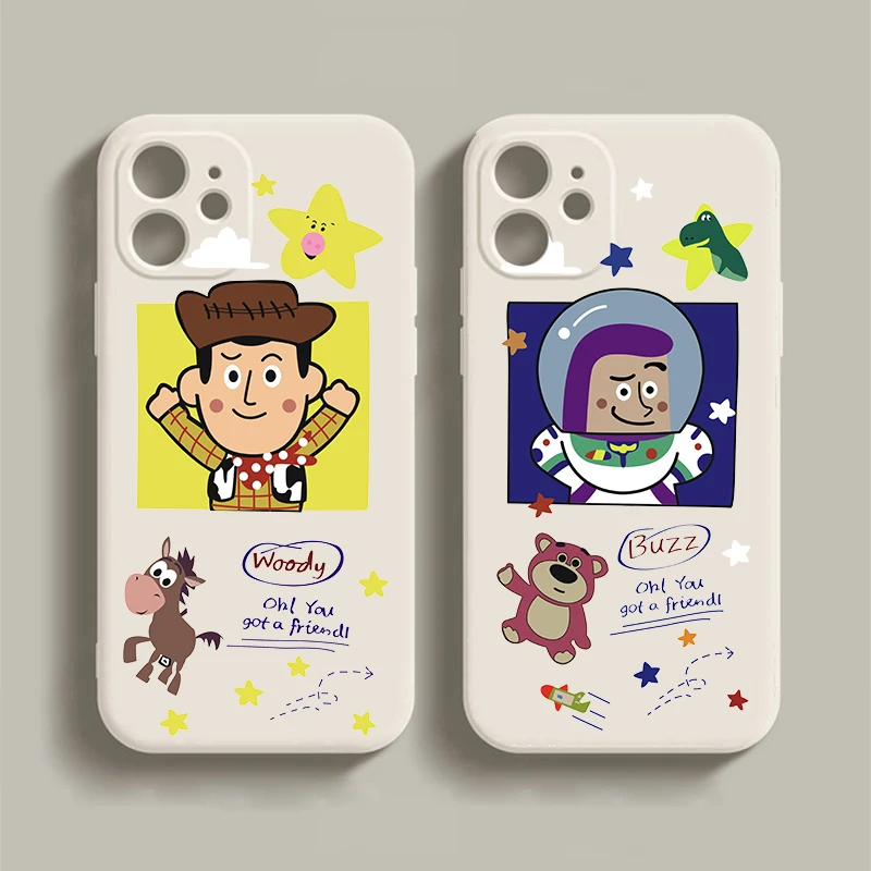 

Cute cartoon Soft TPU white Phone Case For iPhone 11 12 Pro max 12mini 13 pro 13promax XS Max XR 7 8 Plus off Cover Shell Fundas