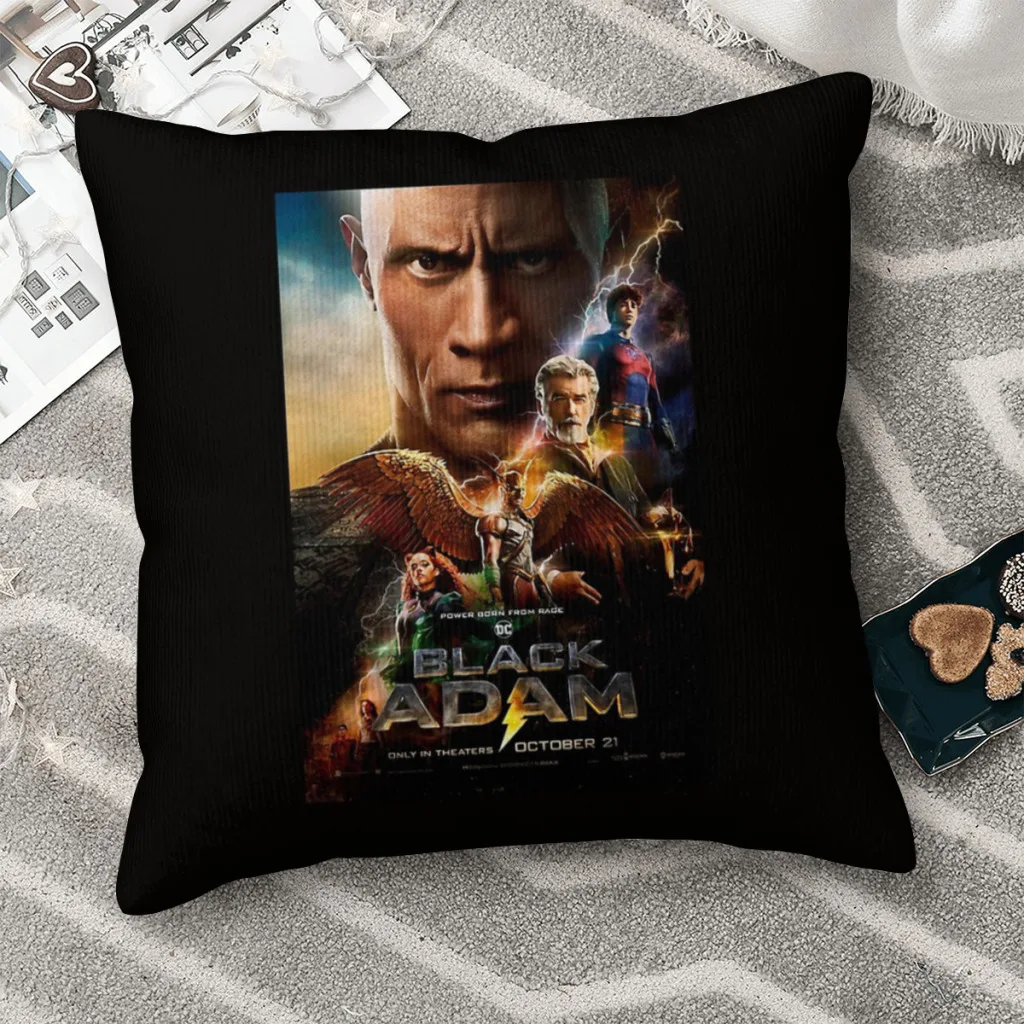 

Black Adam Cojines Black Adam Throw Pillow Case Cushion Covers Home Sofa Chair Decorative Backpack