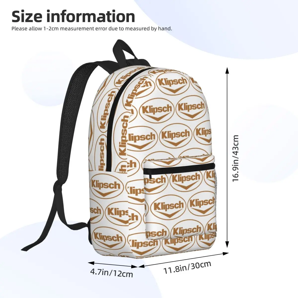 Фото Рюкзак Klipsch 7 Dakimakura для мальчиков и девочек, школьная сумка для детей, сумки через плечо для ноутбука для мужчин и женщин №4