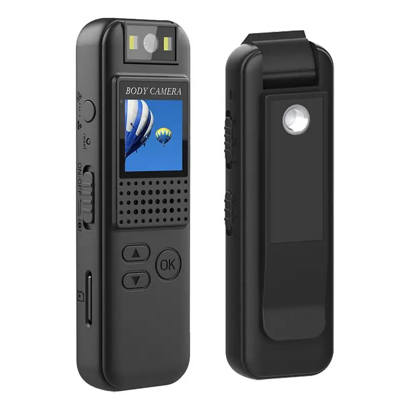 Pocket Camera Portable Video Camera Security Cam Multifunctional Body Camera Video Recorder Rotatable For Warehouse Car Home And