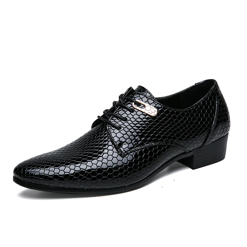 

J43 New Men's Leather Shoes Young Hair Stylist Night Club Korean Edition British Business Leisure Men Pointed Tide Small Leather
