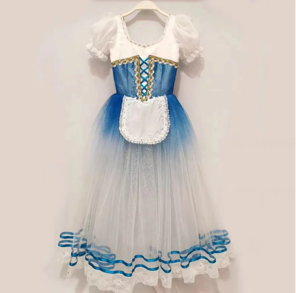 

High-quality professional custom tutu children adult gauze skirt long skirt girl professional performance clothing