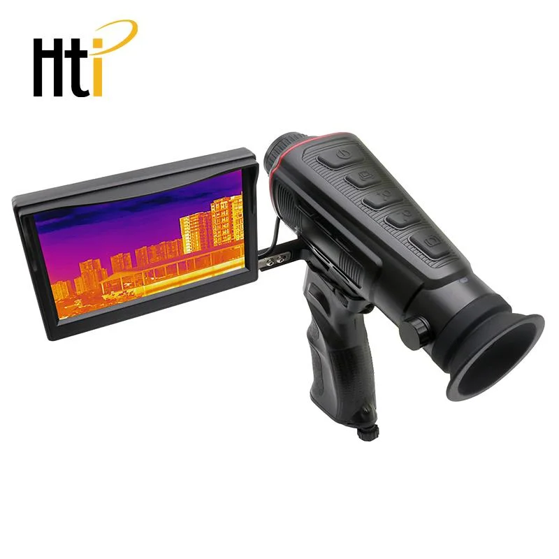 

In Stock HT-A4 384*288 resolution 35mm lens thermal infrared night vision 50Hz medical body car thermal monocular