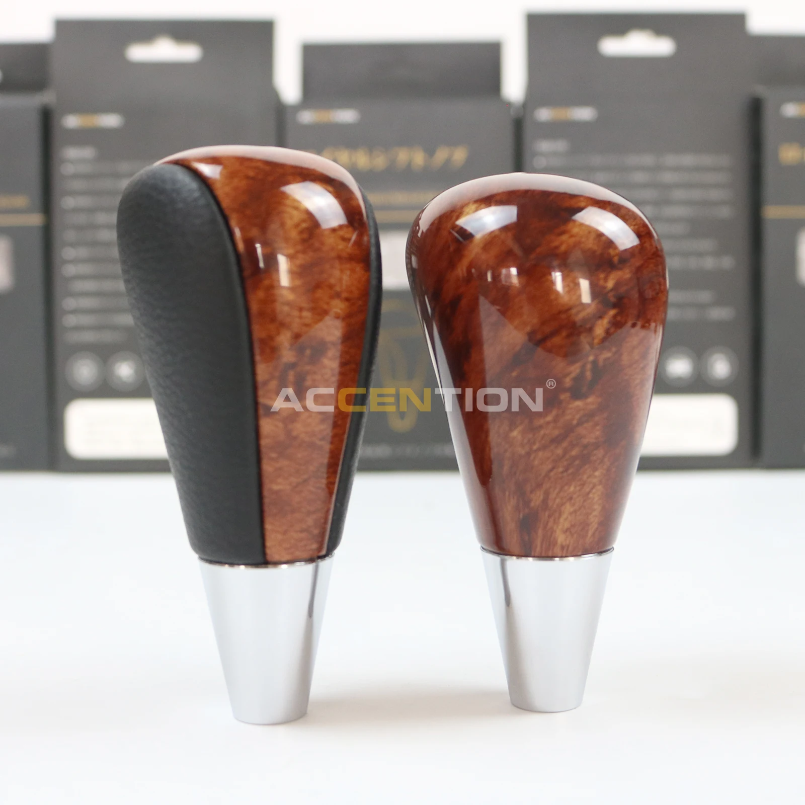 Ручка переключения передач из черной кожи для Toyota Corolla Camry Rav4 Solara Tundra Estima Land Cruiser