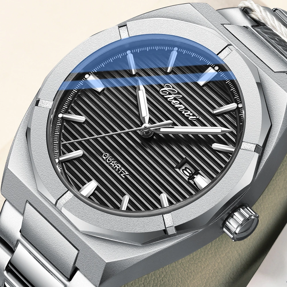 CHENXI спортивные кварцевые часы для мужчин лучший люксовый бренд светящиеся