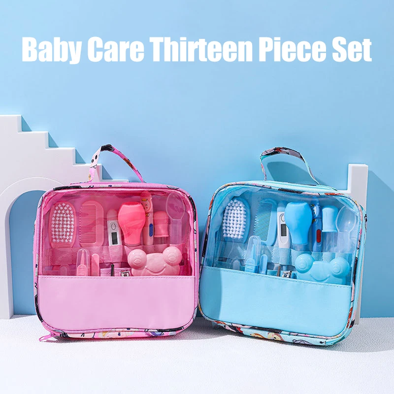 Baby Care Kit Newborn Kid Care Baby Hygiene Kit Grooming Set Clipper Scissor Kid Toiletries for Newborns Baby
