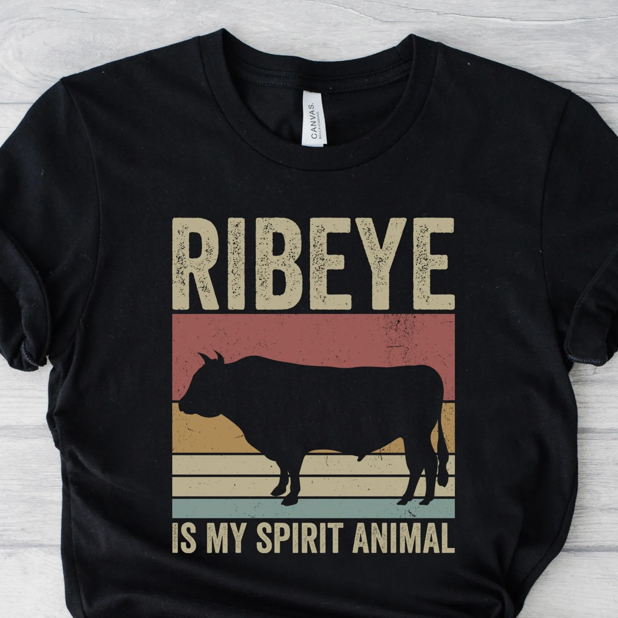 Рубашки для барбекю рубашка Ribeye карнигатора стейка из говядины подарок папы на