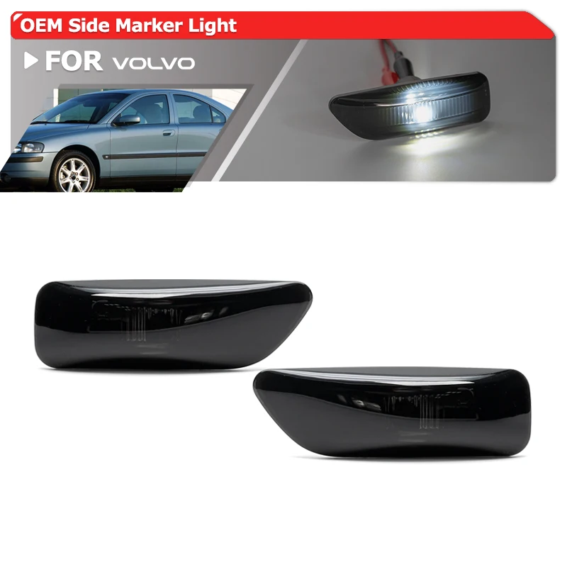 

2x для Subaru Impreza GC GM GF 1993-2001 янтарные светодиодные боковые габаритные огни OEM: 84401FA050 84401FA040 SU2530101 SU2531101