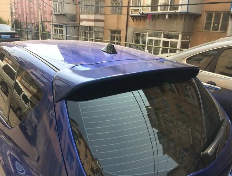 

Спойлер для хэтчбека Mazda 3, 2006-2012, высококачественный Неокрашенный спойлер из АБС-пластика для хэтчбека, грунтовка для заднего крыла багажника, Стайлинг автомобиля
