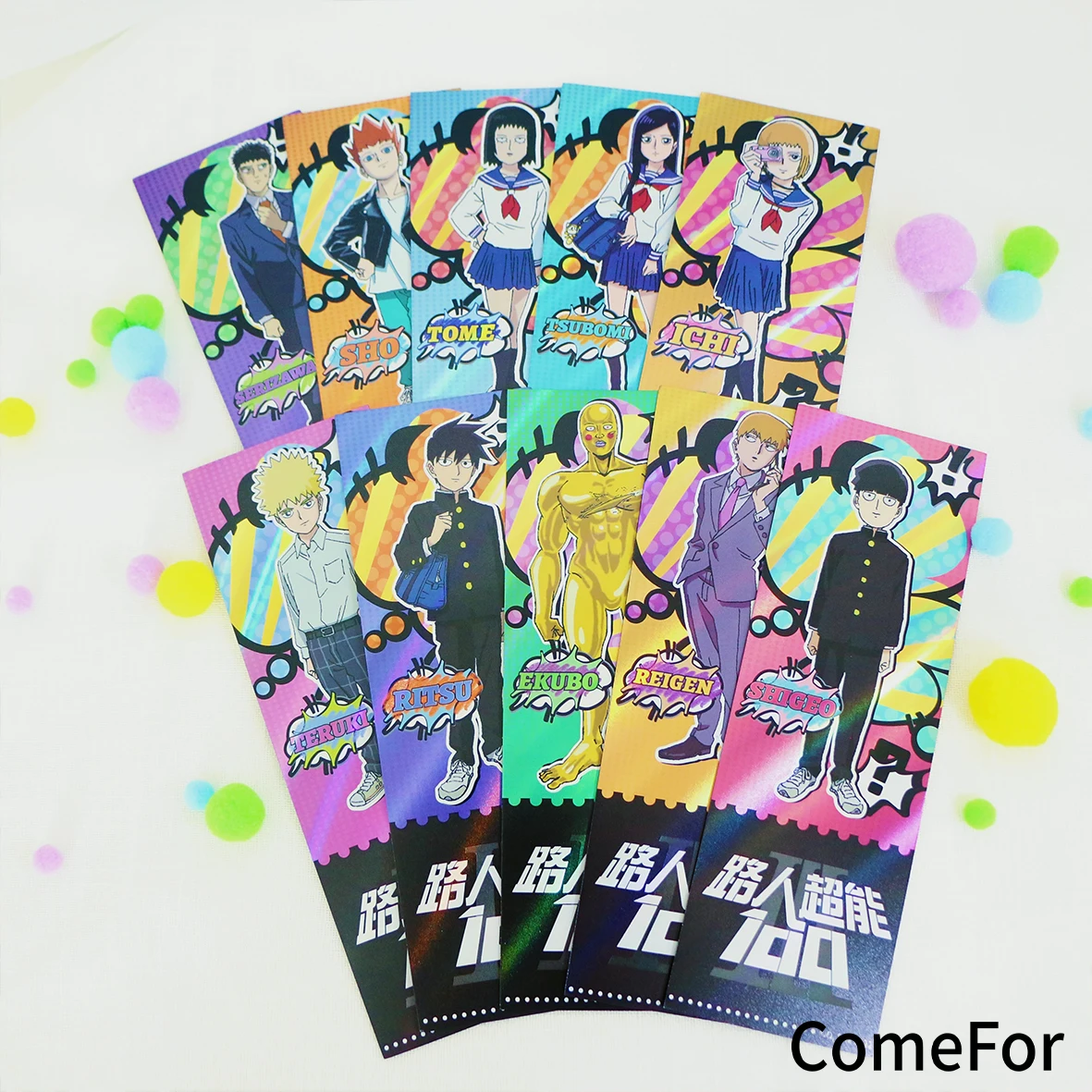 Аниме Mob Psycho 100 Mobu Saiko Hyaku Reigen Arataka Kageyama Shigeo Косплей Мультфильм Значок Эмблема Брошь