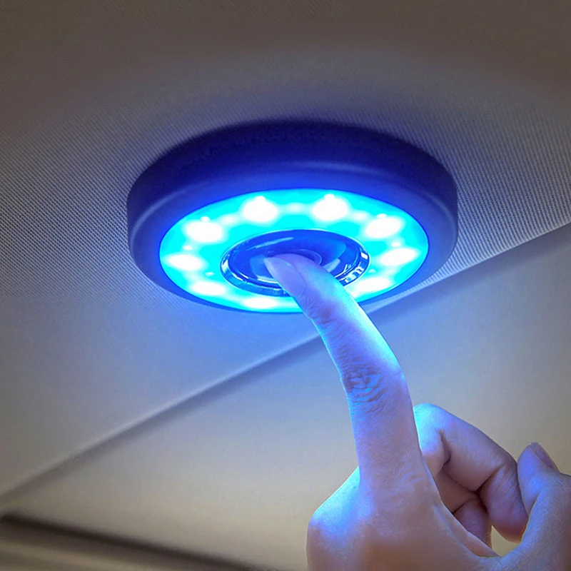 Ambient Light Car LED Universal Reading Ceiling Lamp Touch Type Auto Interior Working Diode USB Room Decorative Bulbs |