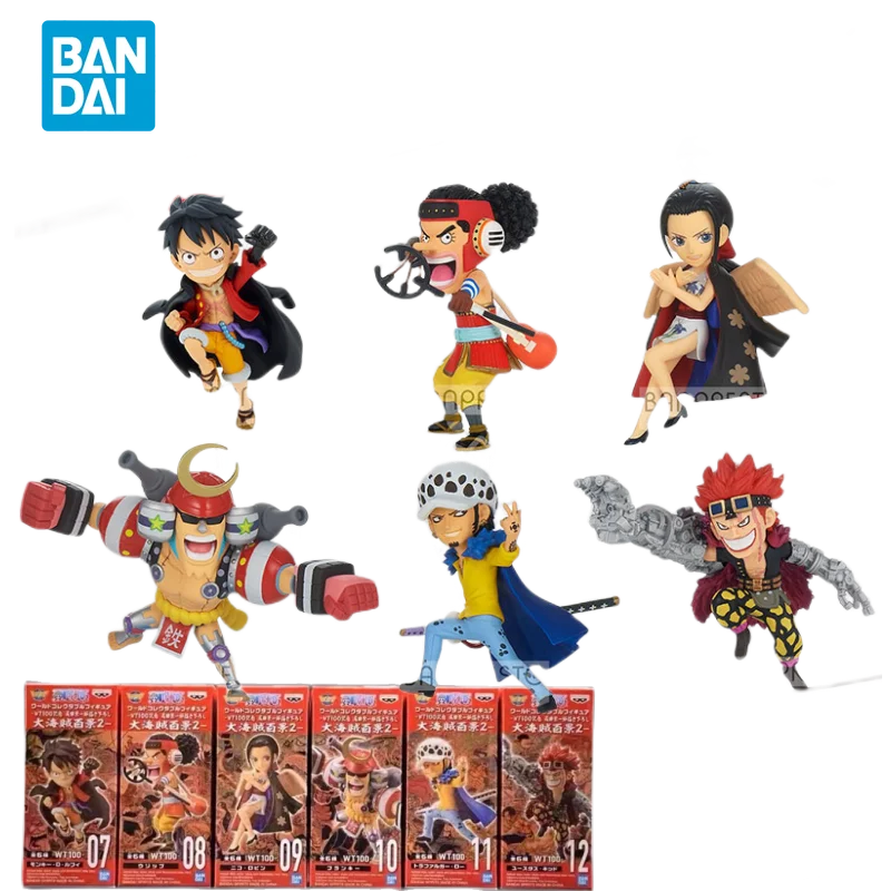 

Фигурка Bandai из аниме One Piece WCF WT100 VOL2 Luffy Usopp, фигурка героя, игрушки для детей, подарок, коллекционные модели, украшения