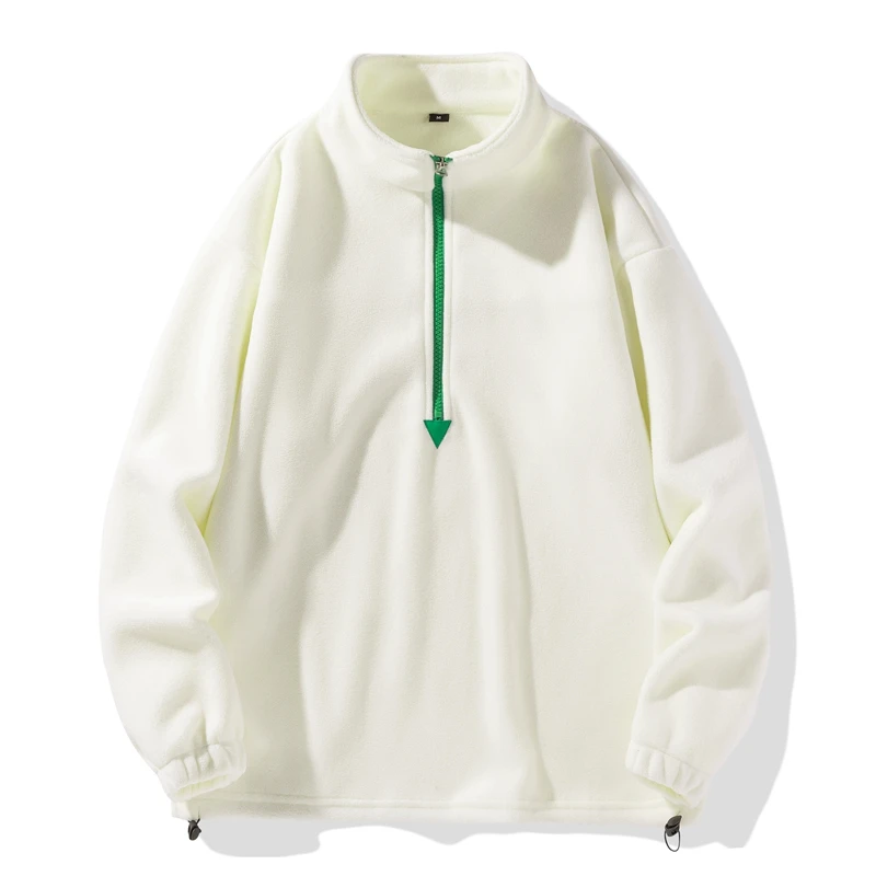 

Мужской свитшот с воротником-стойкой, на молнии