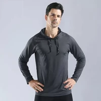fitness sports men shirts new long sleeve training running tee quick dry bodybuilding gym clothing male high quality swearshirt
