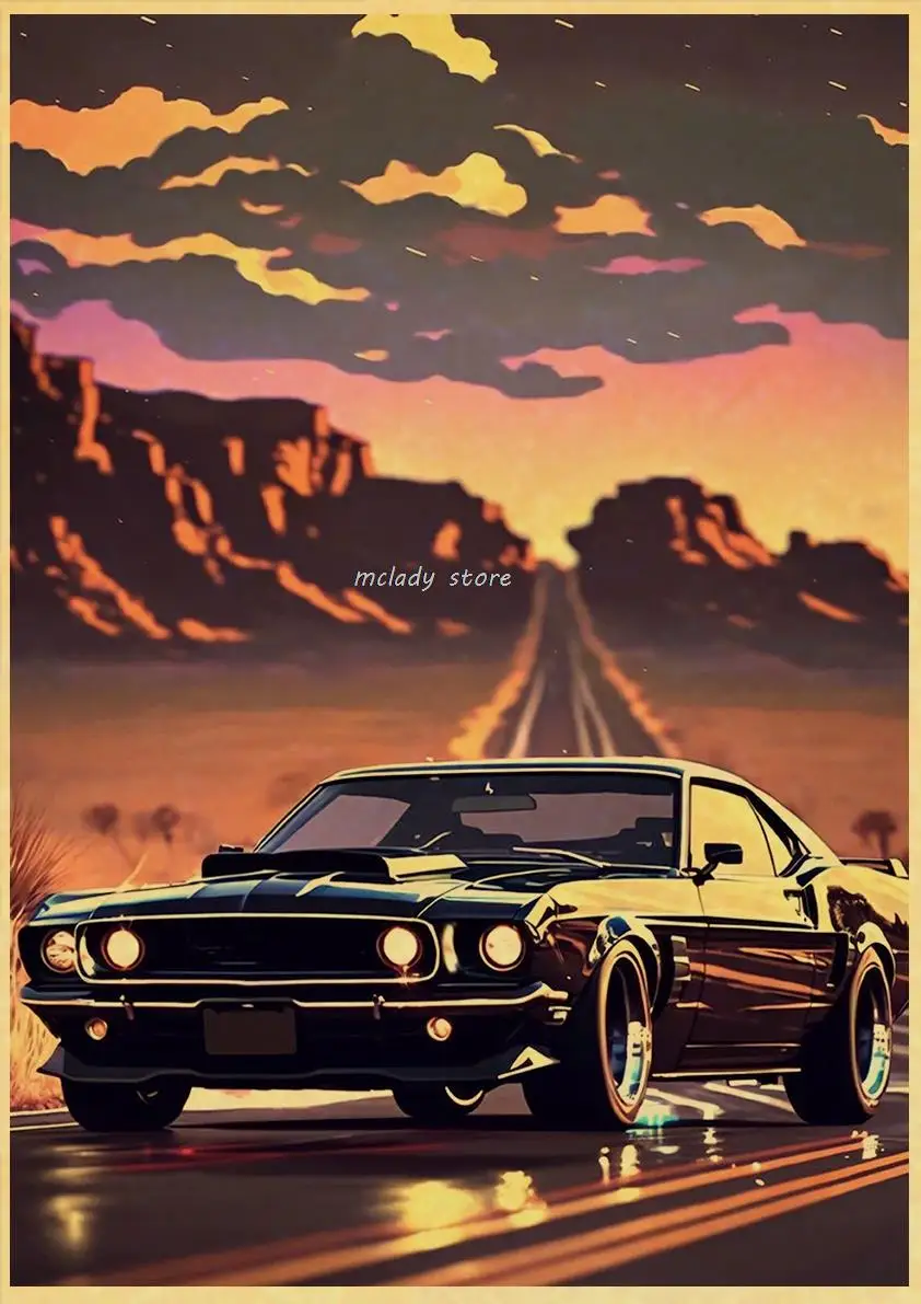 

Nissan Skyline Supercar Постер