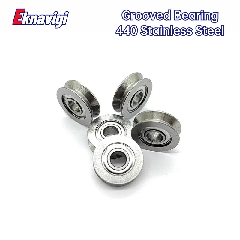 Подшипник из нержавеющей стали S605 606 607 SUS 440 с пазом в внешнем кольце 608 609 U
