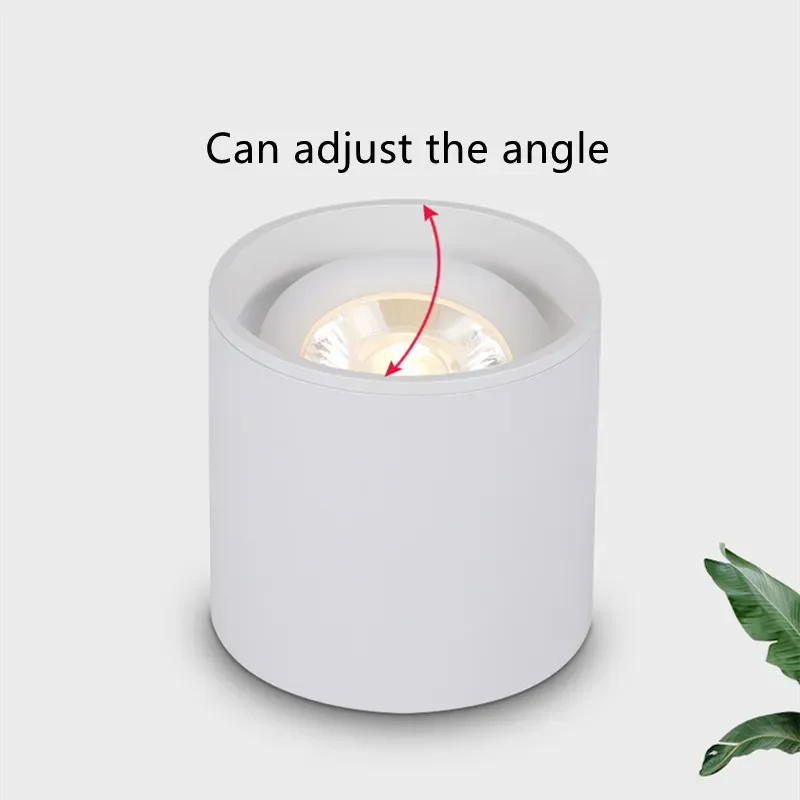 Цилиндрические светодиодные светильники с регулируемой яркостью 6 Вт 10 12 15 22 COB