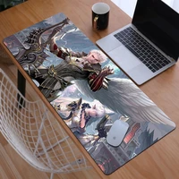 lineage 2 mouse pad gaming laptops desk protector pc accessories keyboard mat mousepad gamer mats anime mause pads large carpet