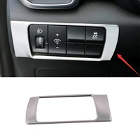 for kia sportage 4 ql kx5 2016 2017 2018 auto accessories car headlamps adjustment switch cover trim stainless steel car styling