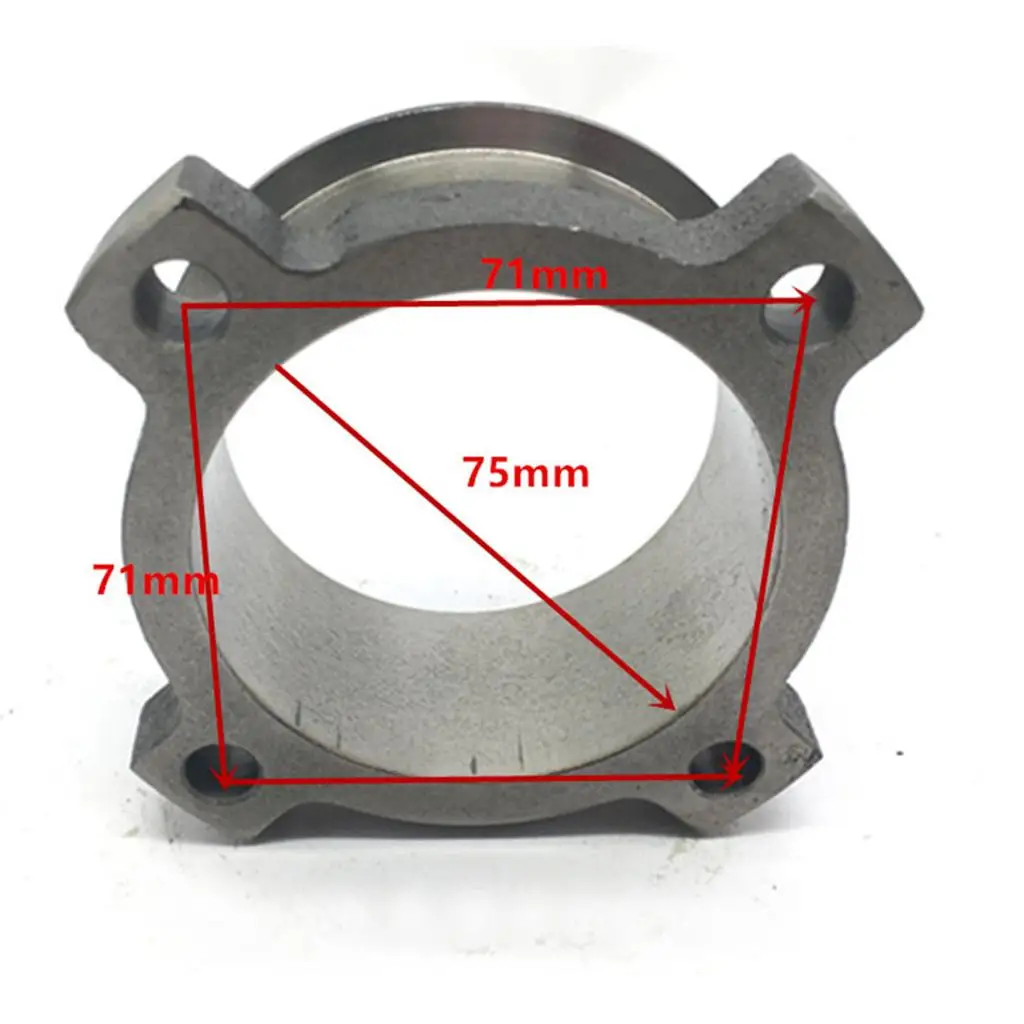 Стальной вытяжной V-образный адаптер 3-3 дюйма Vband фланец GT35 T3