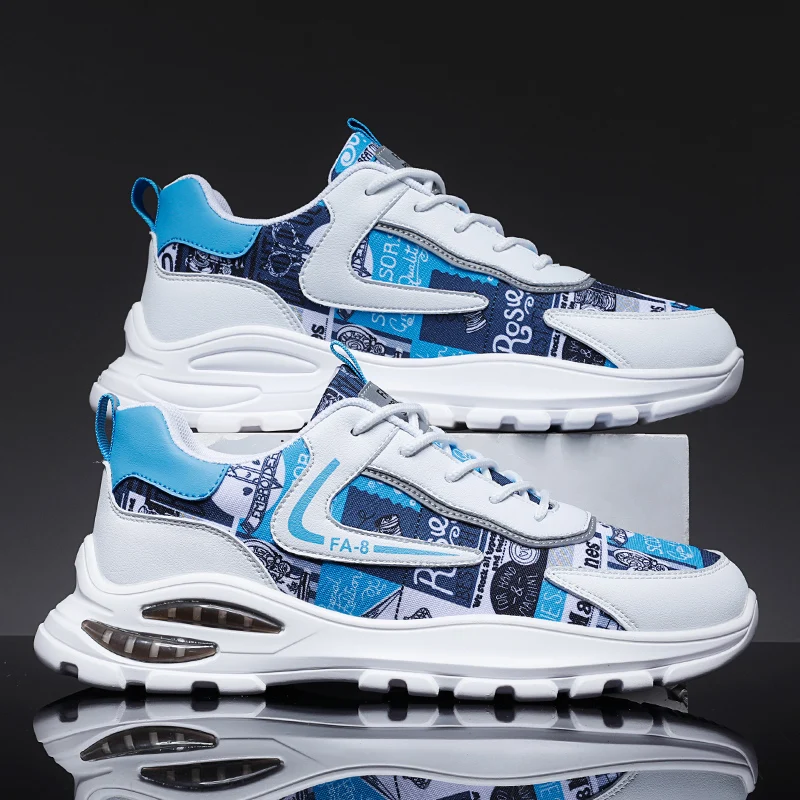 

New Luxury Brand Sport Running Men's Sneakers Spring Colorful Men Shoes Outdoor Streetwear Breathable Youth Running Sneakers