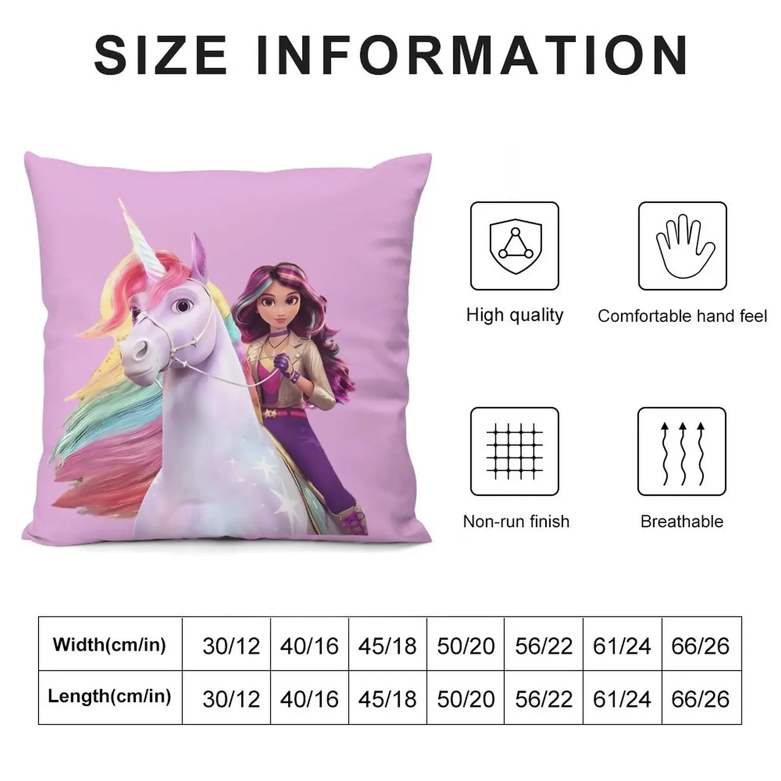 Декоративная подушка Unicorn Academy Sophia Wildstar роскошный чехол для подушки декоративные