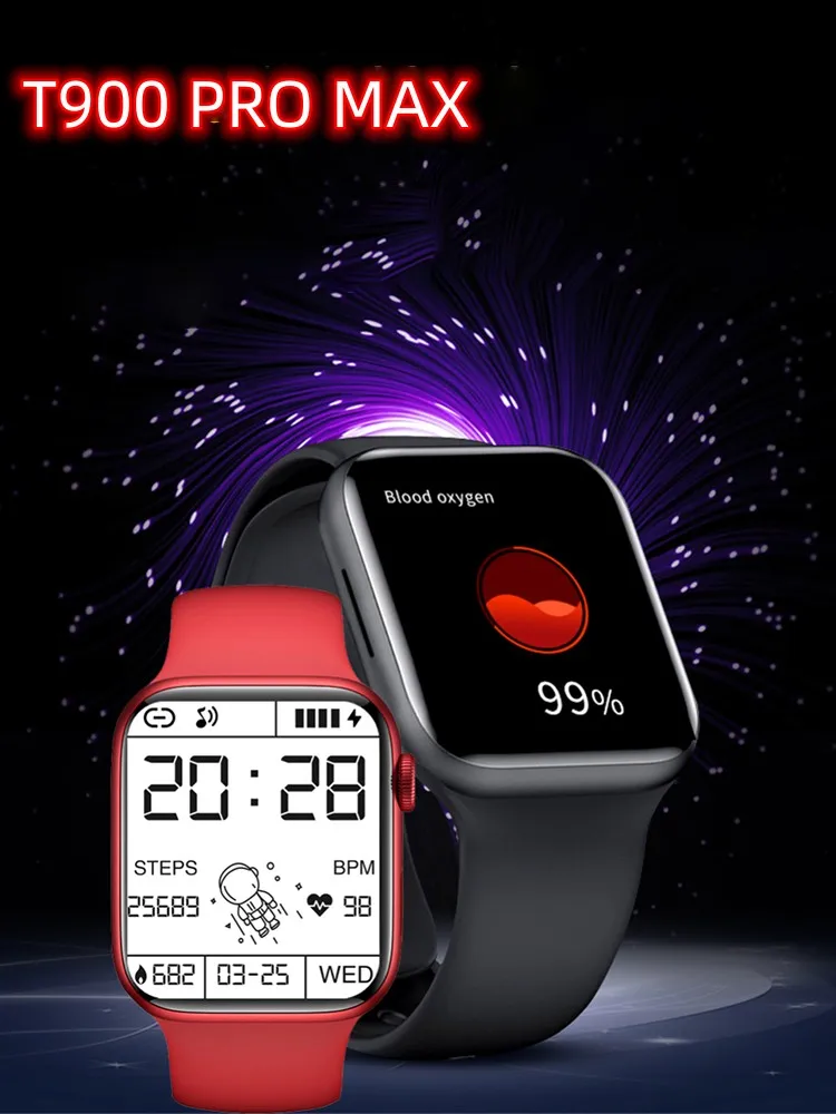 

Смарт-часы T900 Pro Max с функцией фитнес-трекера