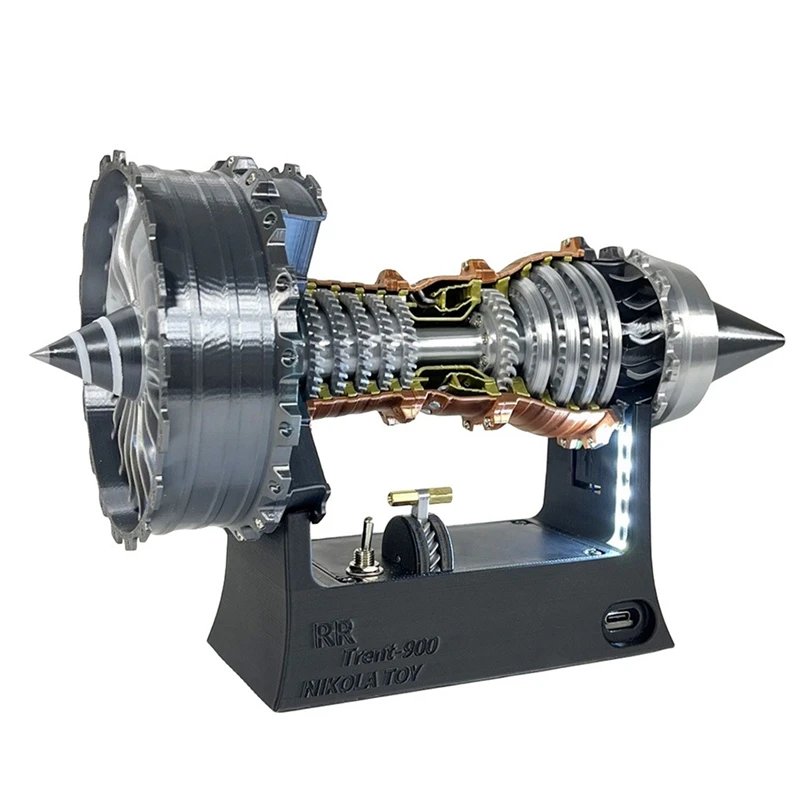 TR-900 Моделирование турбовентилятора Модель двигателя Игрушки Авиационный