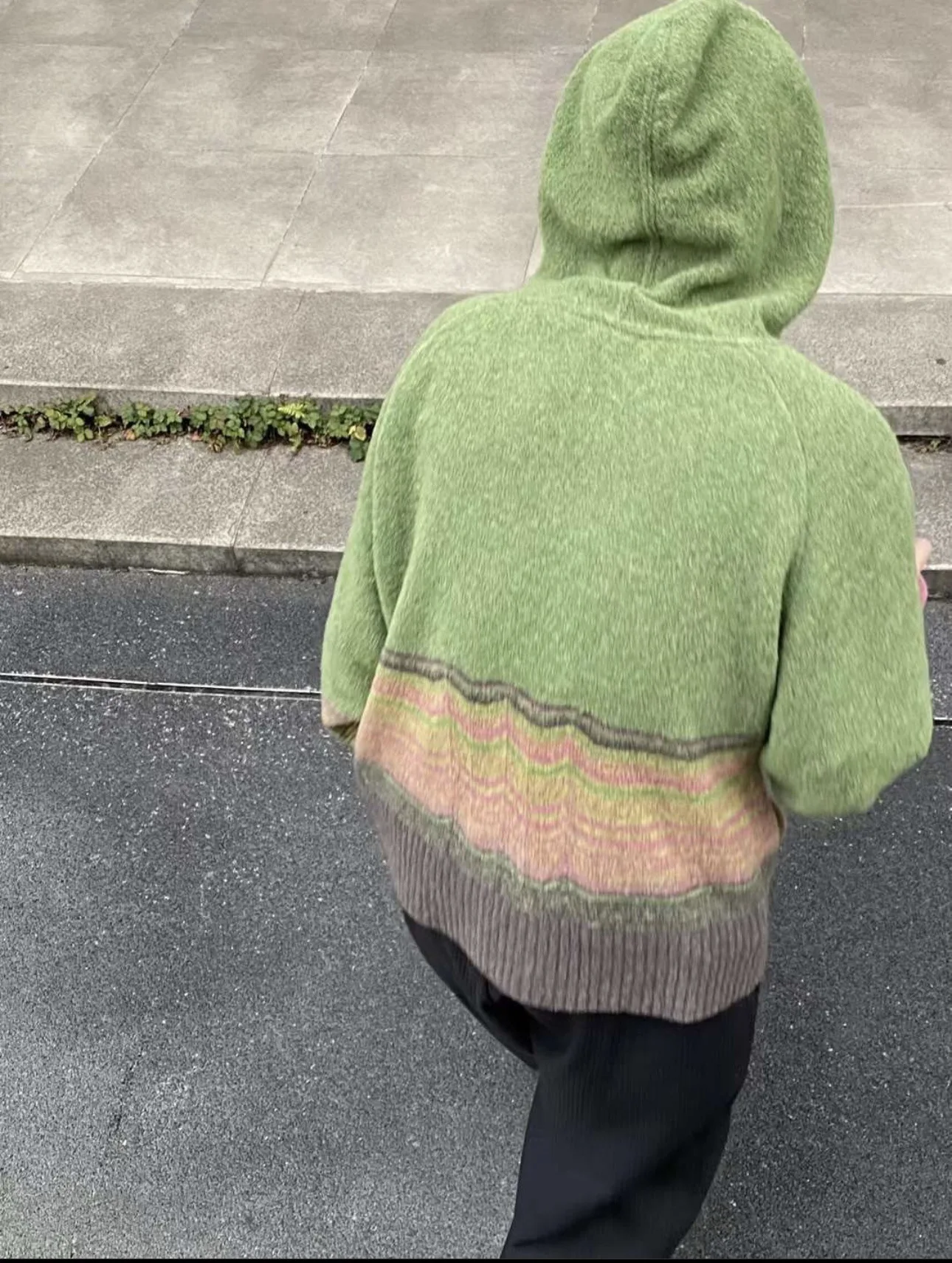 Кардиган Kiko koдостаточinov DVN розовый зеленый кардиган на молнии с капюшоном