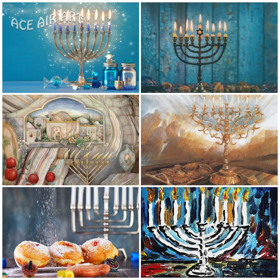 

Full Round/Square Diamonds 5D DIY Chanukah Series Diamond Painting Embroidery Mosaic Art Decoration for Home Wall Decor