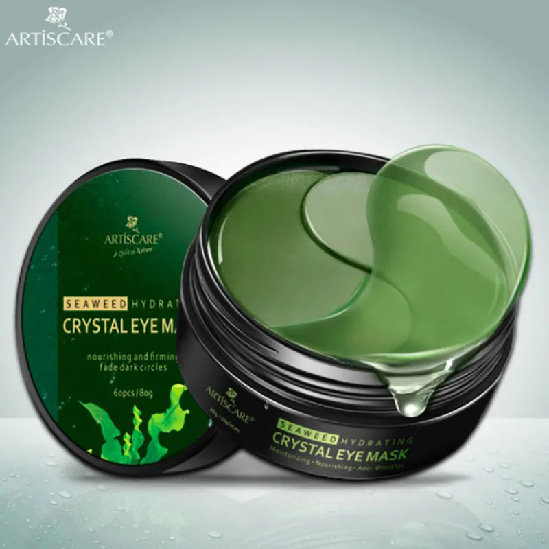 

Seaweed Eye Face Mask Patch Parches Para Ojos Platki Pod Oczy Mascarillas Hidratantes Antifaz De Gel Frio Ojeras Skin Care