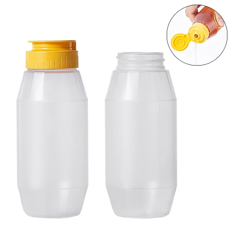Прозрачная Бутылка Для Меда 300 Г Герметичный Кухонный Инструмент Сиропа И Сжатых