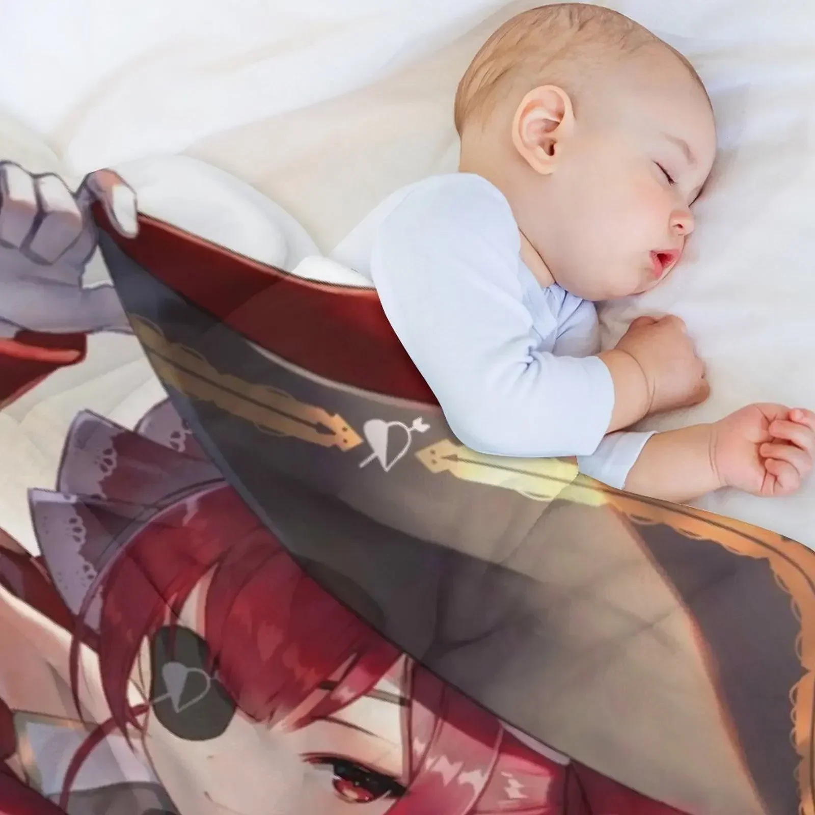 Одеяло Houshou Marine модное индивидуальное подарочное одеяло на Хэллоуин для зимы